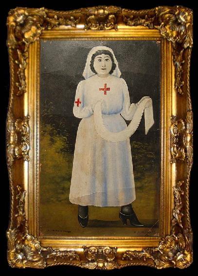 framed  Niko Pirosmanashvili Sister of mercy, ta009-2